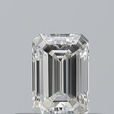 0.24 carat Emerald diamond F  VVS2