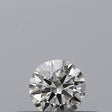 0.18 carat Round diamond G VVS2 Excellent