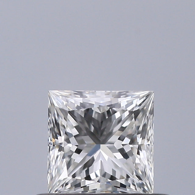 0.42 carat Princess diamond F VVS1 Excellent