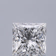 0.57 carat Princess diamond D VVS2 