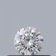 0.23 carat Round diamond F IF Excellent