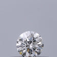 0.18 carat Round diamond D IF Excellent