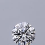 0.24 carat Round diamond E VS2 Excellent