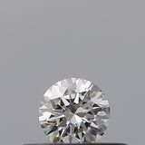 0.18 carat Round diamond F  IF Excellent