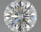 0.53 carat Round diamond J  VVS2 Excellent