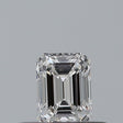 0.24 carat Emerald diamond E VVS1 