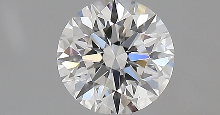 0.53 carat Round diamond F IF Excellent