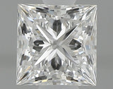 0.53 carat Princess diamond F  VVS1 Excellent