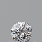 0.22 carat Round diamond F  VVS1 Excellent