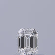 0.23 carat Emerald diamond F VVS2 