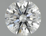 0.53 carat Round diamond E VVS1 Excellent