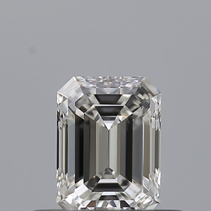 0.37 carat Emerald diamond F  VVS2