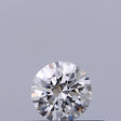 0.25 carat Round diamond E IF Excellent