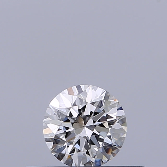 0.25 carat Round diamond E IF Excellent