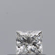 0.23 carat Princess diamond D VS1 