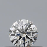 0.21 carat Round diamond D  VVS2 Excellent