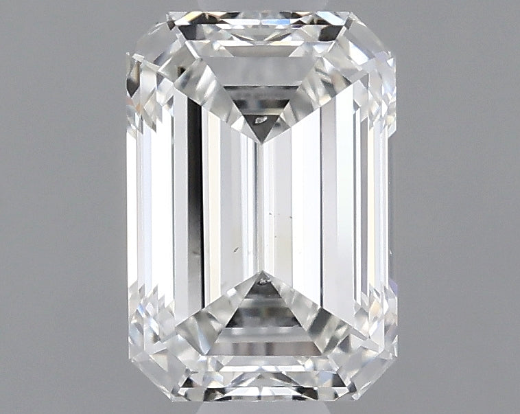 0.70 carat Emerald diamond I SI1 