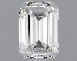 0.70 carat Emerald diamond I SI1 