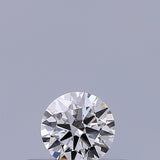 0.18 carat Round diamond E VVS2 Excellent