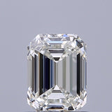 0.71 carat Emerald diamond H IF 