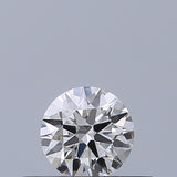0.26 carat Round diamond F VVS1 Excellent
