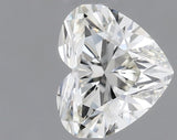 0.64 carat Heart diamond J VVS1 