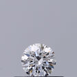 0.18 carat Round diamond E VVS2 Excellent