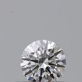 0.21 carat Round diamond D  VVS2 Excellent