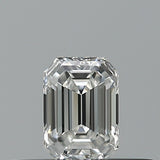 0.24 carat Emerald diamond F VVS1 