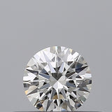 0.24 carat Round diamond F VVS2 Excellent