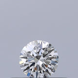 0.23 carat Round diamond F VVS1 Excellent
