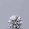 0.19 carat Round diamond D VVS1 Excellent
