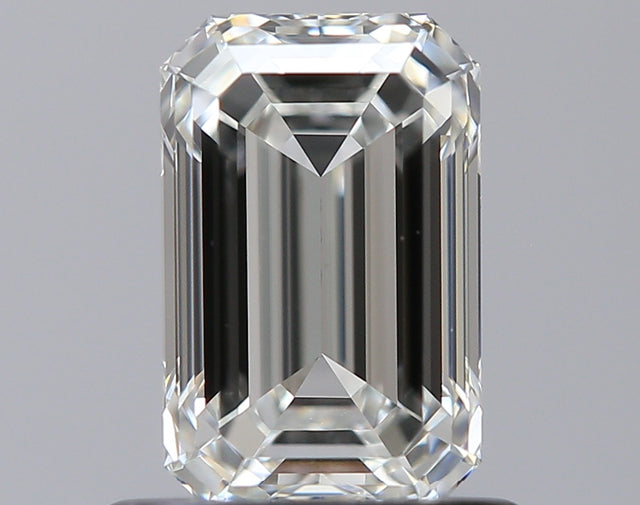 0.81 carat Emerald diamond H VVS1 