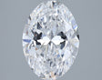 3.01 carat Oval diamond D SI2 