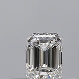 0.23 carat Emerald diamond E VVS1 