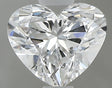 0.61 carat Heart diamond D SI2 