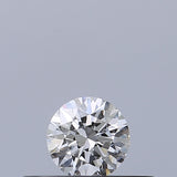 0.18 carat Round diamond E VVS1 Excellent