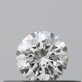 0.18 carat Round diamond E  VVS1 Excellent