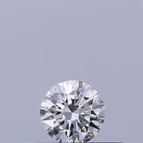 0.18 carat Round diamond E IF Excellent