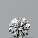 0.20 carat Round diamond G IF Excellent