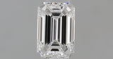 0.25 carat Emerald diamond E  VVS2