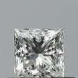 0.44 carat Princess diamond H VVS1 
