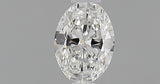 0.28 carat Oval diamond F  VS2