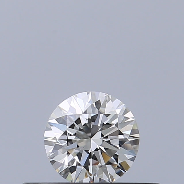0.25 carat Round diamond E VVS2 Excellent