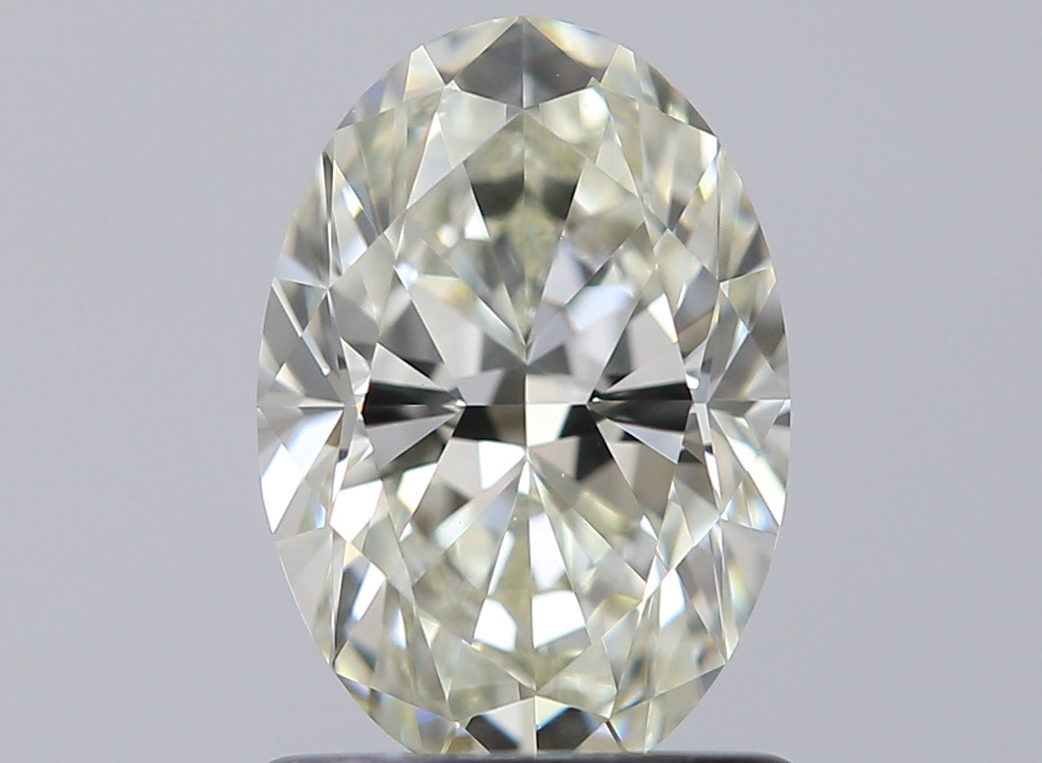 1.00 carat Oval diamond K VVS2 
