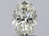 1.00 carat Oval diamond K VVS2 