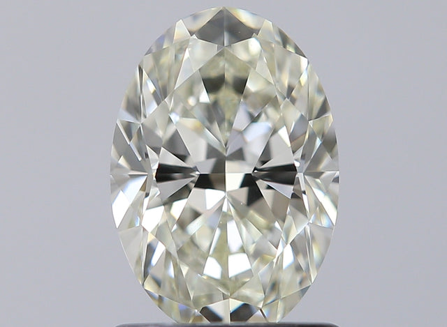 1.00 carat Oval diamond K VVS2 