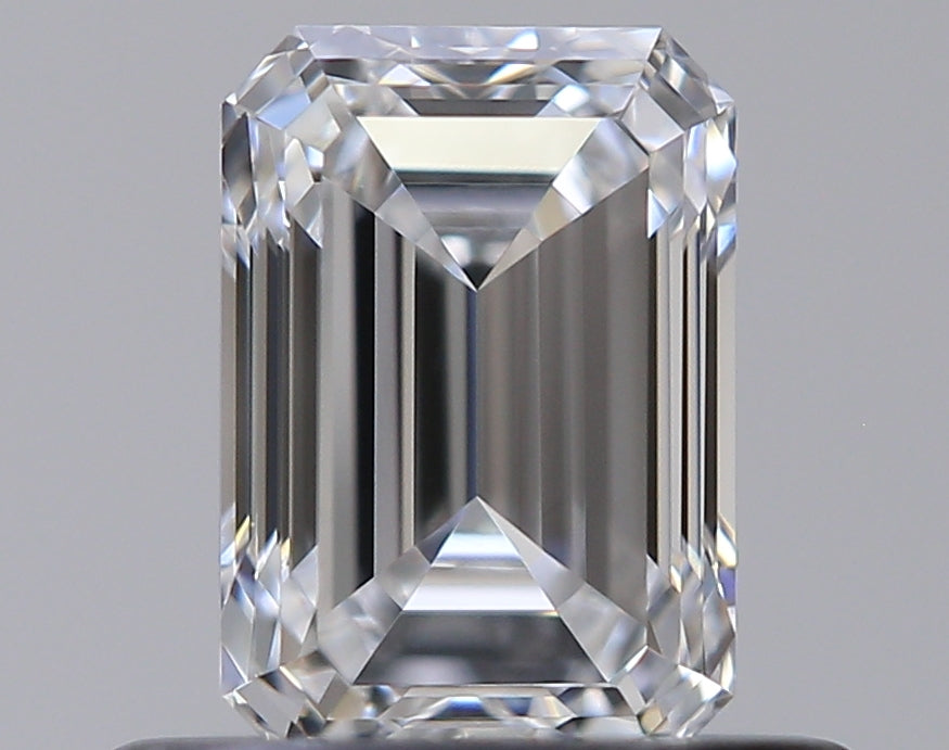 0.53 carat Emerald diamond D  IF Excellent
