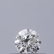 0.19 carat Round diamond F VVS1 Excellent