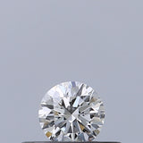 0.18 carat Round diamond E VS2 Excellent